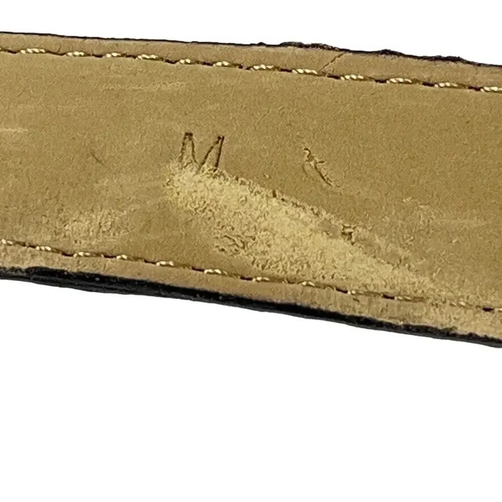 Rolfs Full Grain Leather Embroidered Red Green Navy Brown 1